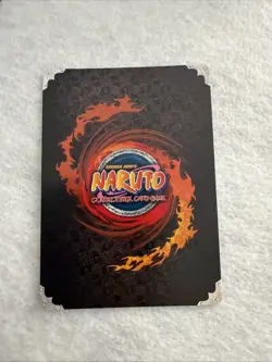 Naruto TCG Sasuke Uchiha Full Art Foil Promo Card NM PR-068 Shonen Jump - Image 3