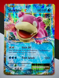 Slowbro EX 26/108 XY Evolutions 2016 Ultra Rare Holo Pokemon Card LP - Image 1