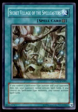 Yu-Gi-Oh! Secret Village Of The Spellcasters #CSOC-EN061 Near Mint - Image 1