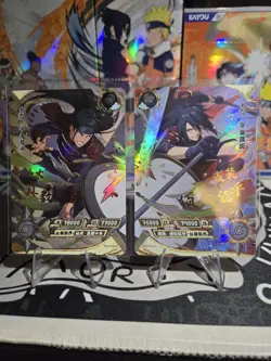NARUTO KAYOU Madara & Hashirama PR Promo Kayou Naruto Card TCG NR-PR-016 & 017 - Image 2