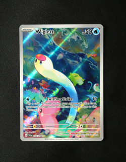 Pokemon Card - Wiglett 206/198 Scarlet & Violet Base - Illustration Rare - NM ⭐ - Image 1