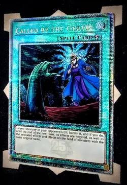 Called by the Grave RA01-EN057 Quarter Century Rare 1st Edition Yugioh - Image 1