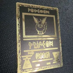 Japanese Eevee Metal Pokemon Card Fan Art! - Image 2