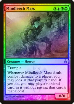 Mindleech Mass FOIL Ravnica: City of Guilds PLD Blue Black Rare CARD ABUGames - Image 1