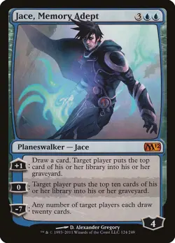 Jace, Memory Adept Magic 2012 / M12 NM Blue Mythic Rare MAGIC CARD ABUGames - Image 1