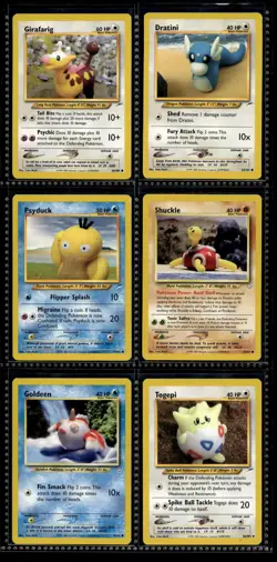 Vtg Pokemon Card Collection Lot Neo Destiny Yuka Morii Bundle Binder WOTC - Image 1