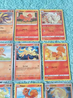 VULPIX & NINETALES BUNDLE OF POKEMON CARDS - Image 3
