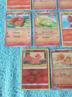 VULPIX & NINETALES BUNDLE OF POKEMON CARDS - Image 4