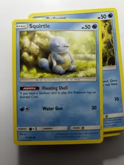Squirtle 22/181 Sm-Team Up Regular Cute Card Pokemon - Image 1