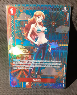 ONE PIECE Card Game english - NAMI OP01-016- AA-ALTERNATIVE-SPECIAL RARE - Image 1
