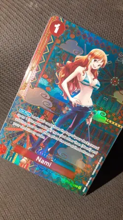 ONE PIECE Card Game english - NAMI OP01-016- AA-ALTERNATIVE-SPECIAL RARE - Image 2