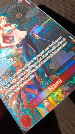 ONE PIECE Card Game english - NAMI OP01-016- AA-ALTERNATIVE-SPECIAL RARE - Image 3