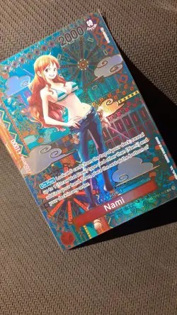 ONE PIECE Card Game english - NAMI OP01-016- AA-ALTERNATIVE-SPECIAL RARE - Image 4
