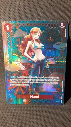 ONE PIECE Card Game english - NAMI OP01-016- AA-ALTERNATIVE-SPECIAL RARE - Image 5