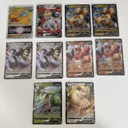 Pokemon Go V + VSTAR X10 Card Bundle - Image 1