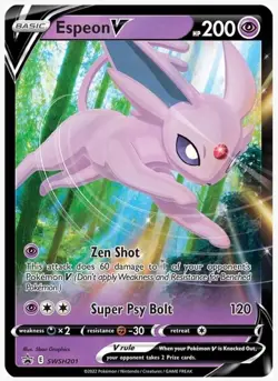 SWSH: Sword & Shield Promo Cards #SWSH201 Espeon V Near Mint - Image 1