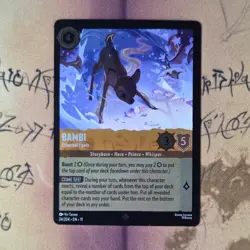 Bambi - Ethereal Fawn 24/204 Winterspell Cold Foil NM Lorcana Card English - Image 1