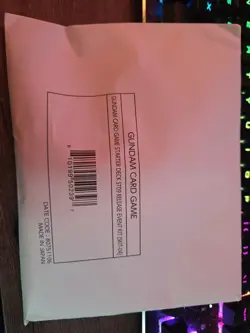 Gundam Card Game Starter Deck ST09 Release Event Kit [SKIT-04] Sealed Kit Promos - Image 1