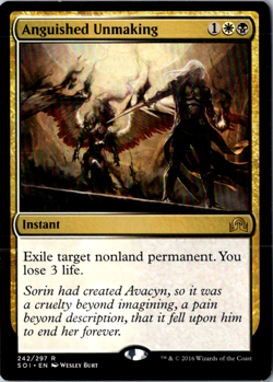 Anguished Unmaking Shadows over Innistrad 242 Near Mint - Image 1