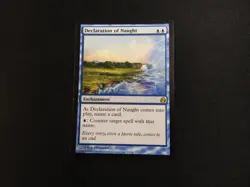 Declaration of Naught LP [Morningtide] #2 Mtg Magic Free Tracking! - Image 1