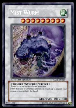 Yu-Gi-Oh! Mist Wurm #HA01-EN023 Limited Edition Light Play - Image 1