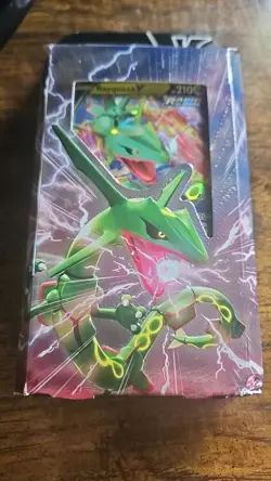Rayquaza V Battle Deck Sealed Pokemon Box Nintendo 2021 - Image 1