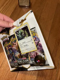 Pokemon SWSH Rebel Clash Rayquaza 3-Pack Booster Blister Set - Factory Sealed 820650806858 - Image 4