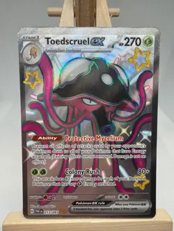 Toedscruel ex - 213/091 - Pokemon Paldean Fates Shiny Full Art Ultra Rare NM - Image 1