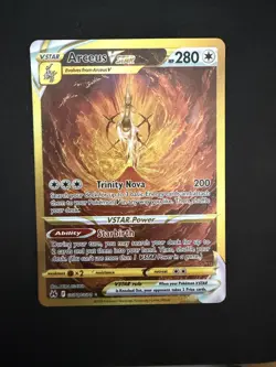 Arceus VSTAR Gold GG70/GG70 Pokemon TCG Crown Zenith NM/M - Image 1