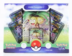 Pokemon Go Collection Alolan Exeggutor V Box (Damaged) - Image 1