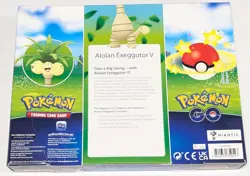 Pokemon Go Collection Alolan Exeggutor V Box (Damaged) - Image 2