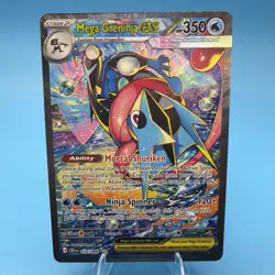 Mega Greninja ex SIR 116/086 Chaos Rising Special Illustration Rare Pokemon TCG - Image 1