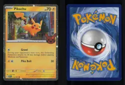PIKACHU HOLO RARE HOLO 018/091 NM POKEMON - Image 3