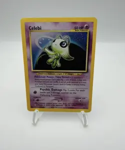 Pokemon TCG Celebi 3/64 Neo Revelation Holo MP - Image 1