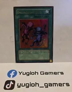 YUGIOH DELINQUENT DUO MRL-039 1ST EDITION ULTRA LIGHT PLAYED - Image 1