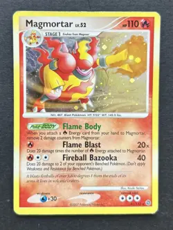 Pokemon TCG Magmortar Secret Wonders 31/132 Holo Rare MP - Image 1