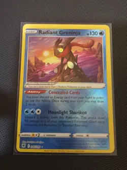 Pokemon Radiant Greninja 046/189 Astral Radiance - Image 1