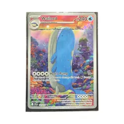 Pokemon TCG Wailord Sv09: Journey Together 162/159 Illus Rare Holo 240HP EN - Image 1