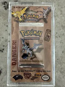 1999 Pokemon Fossil Blister Packs - Factory Sealed - Full Set 3 POSSIBLE HEAVYUU - Image 2