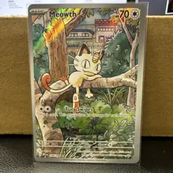 The Pokemon Company Meowth 106/094 Me02 Phantasmal Flames IR Holo ENG 70HP - Image 1
