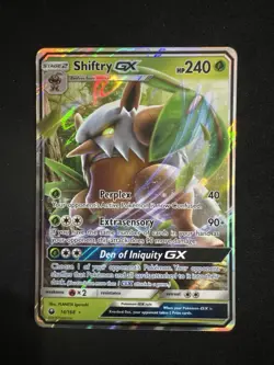 Shiftry GX 14/168 Pokemon Celestial Storm Ultra Rare Holo NM - Image 1