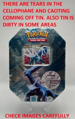 (402850) Pokemon 2008 Dialga LV.X Diamond & Pearl Collectors Tin Factory Sealed - Image 2