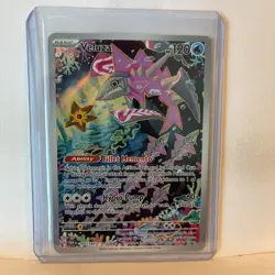 Veluza 2023 Pokemon Paradox Rift 192/182 Illustration Rare Holo - Image 1