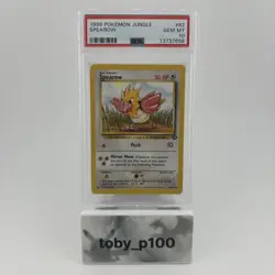 Pokemon Spearow TCG 62/64 Jungle 62 #62 1999 - PSA 10 - Image 1