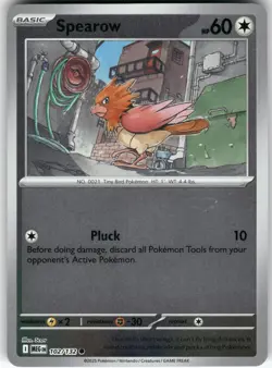 Spearow 102/132 Common Mega Evolution Pokemon Reverse Holo Near Mint - Image 1