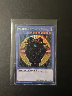 Yu-Gi-Oh! TCG Magician of Black Chaos Yugi's Legendary Decks YGLD-ENC01 NM - Image 1
