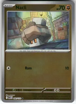 Nacli 082/132 Common Mega Evolution Pokemon Reverse Holo Near Mint - Image 1