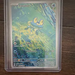 Nintendo Pokemon TCG Froakie 088/086 Crown Zenith Full Art Holo Rare Eng 2023 - Image 1