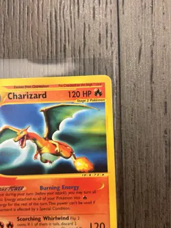 Pokemon Expedition Base Set Charizard 40/165 Non-Holo Rare E-Reader - Image 3