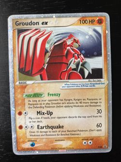 Pokemon Black Star Promo Holo Groundon ex 038 Very Good/Mildly Played Condition. - Image 1